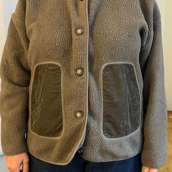 Madewell (RE)SOURCED FLEECE CARDIGAN JACKET - Picture 1 of 7
